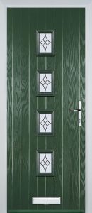 Milan Door in Green