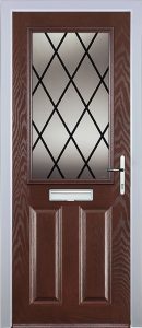 Dovedale Door in Rosewood