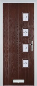 Brussels Door in Rosewood