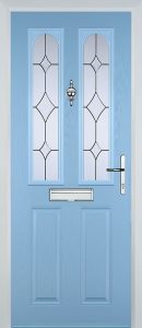 Miami Door in Duck Egg Blue