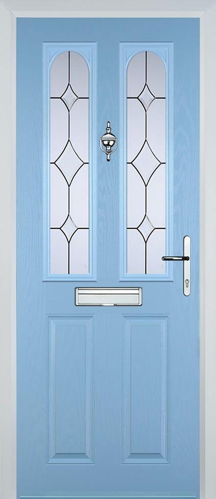 Miami Door in Duck Egg Blue