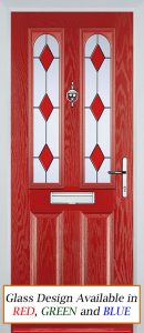 Miami Door in Red