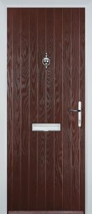 Solid Aston Door in Rosewood