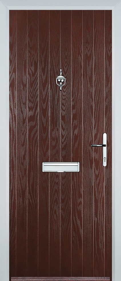 Aston Door in Rosewood