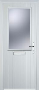 Aston Glazed Door in White