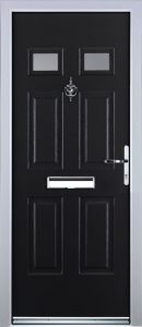 Castleton Door in Black