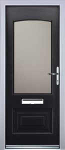 Madrid Door in Black