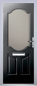 Rome Door in Black