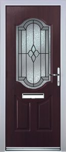Rome Door in Rosewood