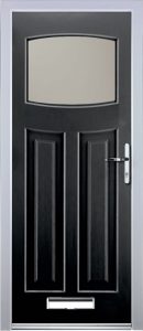 Paris Door in Black