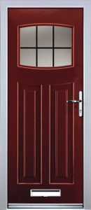 Paris Door in Red