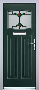 Paris Door in Green