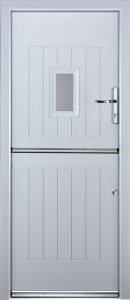 Stable Spy Door in White