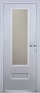 New York Door in White