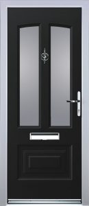 Tokyo Door in Black