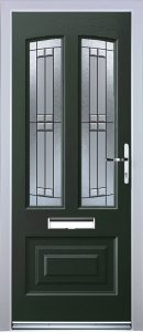 Tokyo Door in Green
