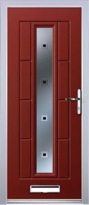 Tokyo Door in Red