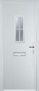 Krakow Door in White