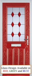 Dovedale Door in Red