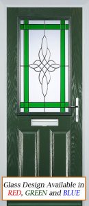 Dovedale Door in Green