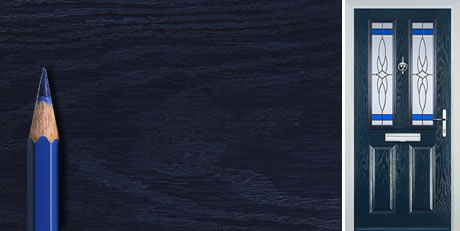 Blue Composite Door Colour