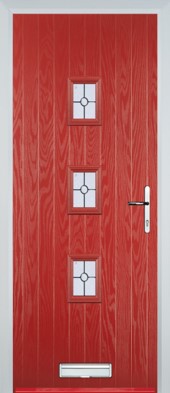 Turin Door in Red