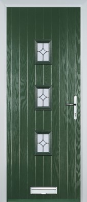 Turin Door in Green