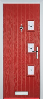 Antwerp Door in Red