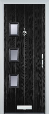 Antwerp (H) Door in Black