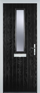 Warsaw Door in Black