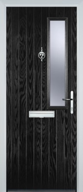 Lodz Door in Black