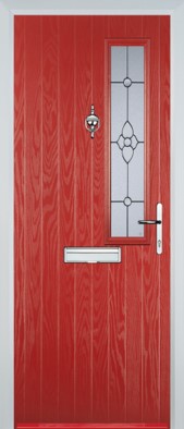 Lodz Door in Red