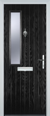 Lodz (H) Door in Black