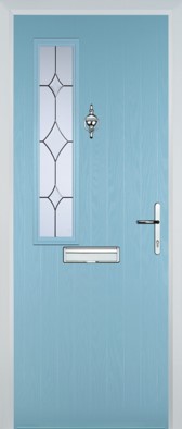 Lodz (H) Door in Duck Egg Blue