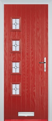 Brussells (H) Door in Red