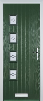 Brussells (H) Door in Green